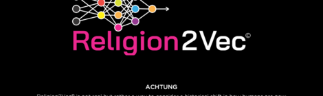 Religion2Vec, or; Imagining Religion and AI